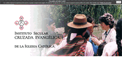 Desktop Screenshot of cruzadaevangelica.com