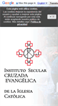 Mobile Screenshot of cruzadaevangelica.com